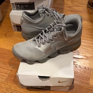 Nike VaporMax in Light Gray